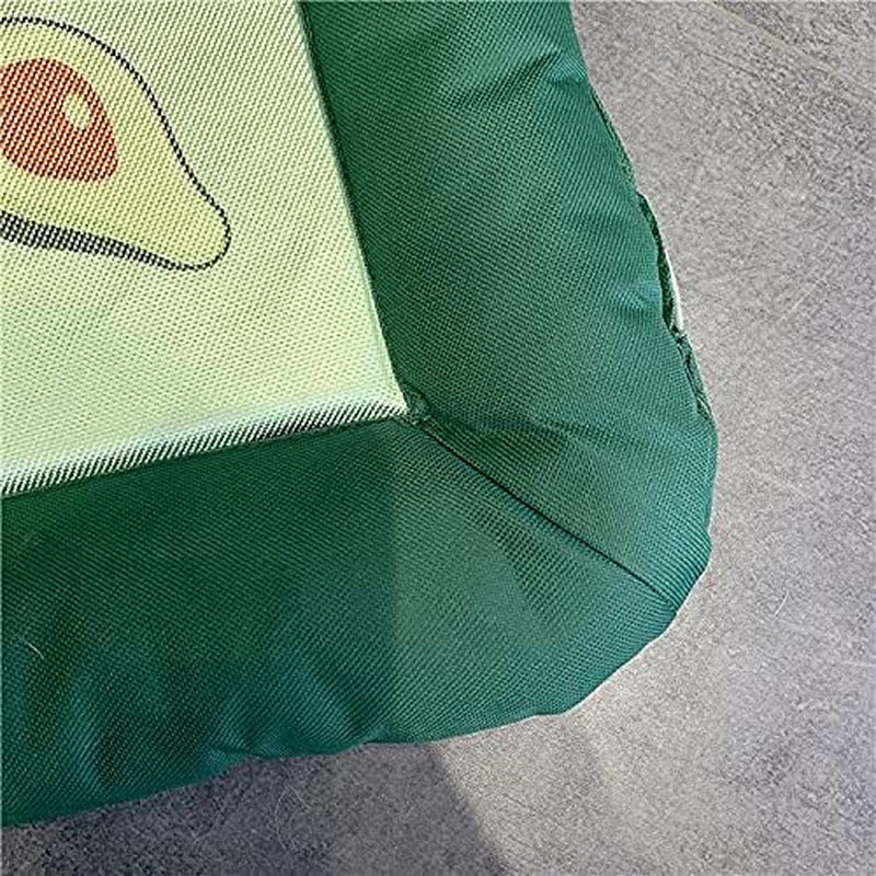 Summer Cat&Dog Bed All Season-Machine Wash & Dryer Friendly-Anti-Slip Pet Beds Avocado Series (Medium) Size27X19