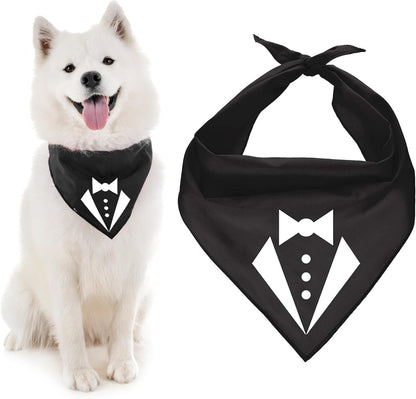 Tuxedo Dog Bandana, Medium